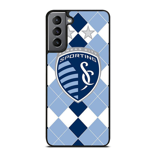 SPORTING KANSAS CITY LOGO FOOTBALL 2 Samsung Galaxy S21 Plus Case Cover