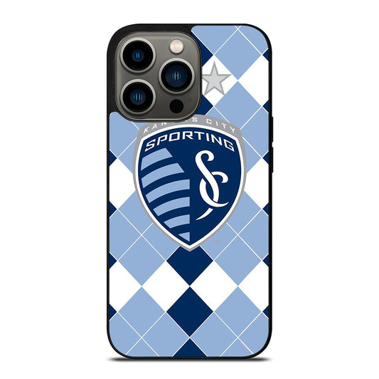 SPORTING KANSAS CITY LOGO FOOTBALL 2 iPhone 13 Pro Case Cover