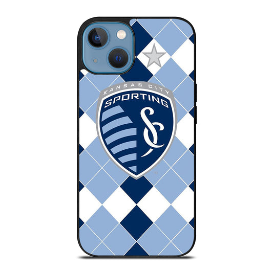 SPORTING KANSAS CITY LOGO FOOTBALL 2 iPhone 13 Case Cover
