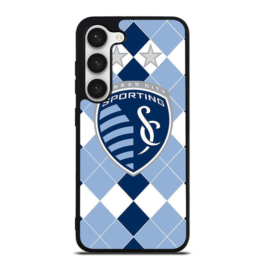 SPORTING KANSAS CITY LOGO FOOTBALL 2 Samsung Galaxy S23 Case Cover