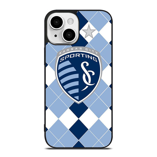 SPORTING KANSAS CITY LOGO FOOTBALL 2 iPhone 13 Mini Case Cover