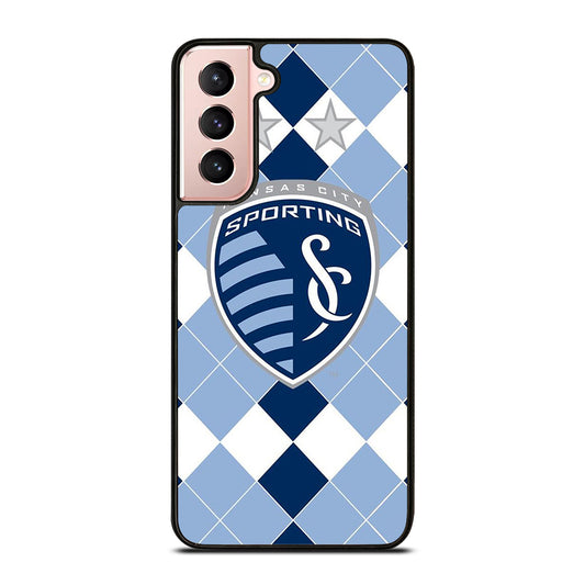 SPORTING KANSAS CITY LOGO FOOTBALL 2 Samsung Galaxy S21 Case Cover