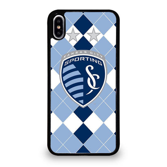 SPORTING KANSAS CITY LOGO FOOTBALL 2 iPhone XS Max Case Cover