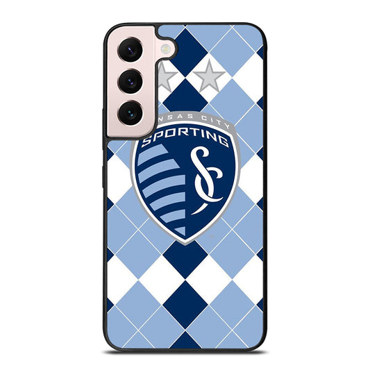 SPORTING KANSAS CITY LOGO FOOTBALL 2 Samsung Galaxy S22 Plus Case Cover