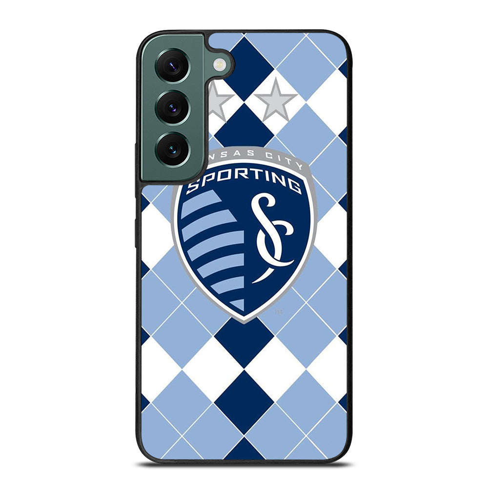 SPORTING KANSAS CITY LOGO FOOTBALL 2 Samsung Galaxy S22 Case Cover