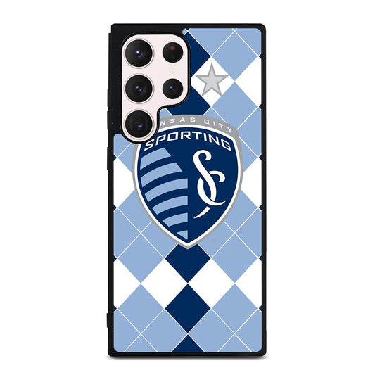 SPORTING KANSAS CITY LOGO FOOTBALL 2 Samsung Galaxy S23 Ultra Case Cover