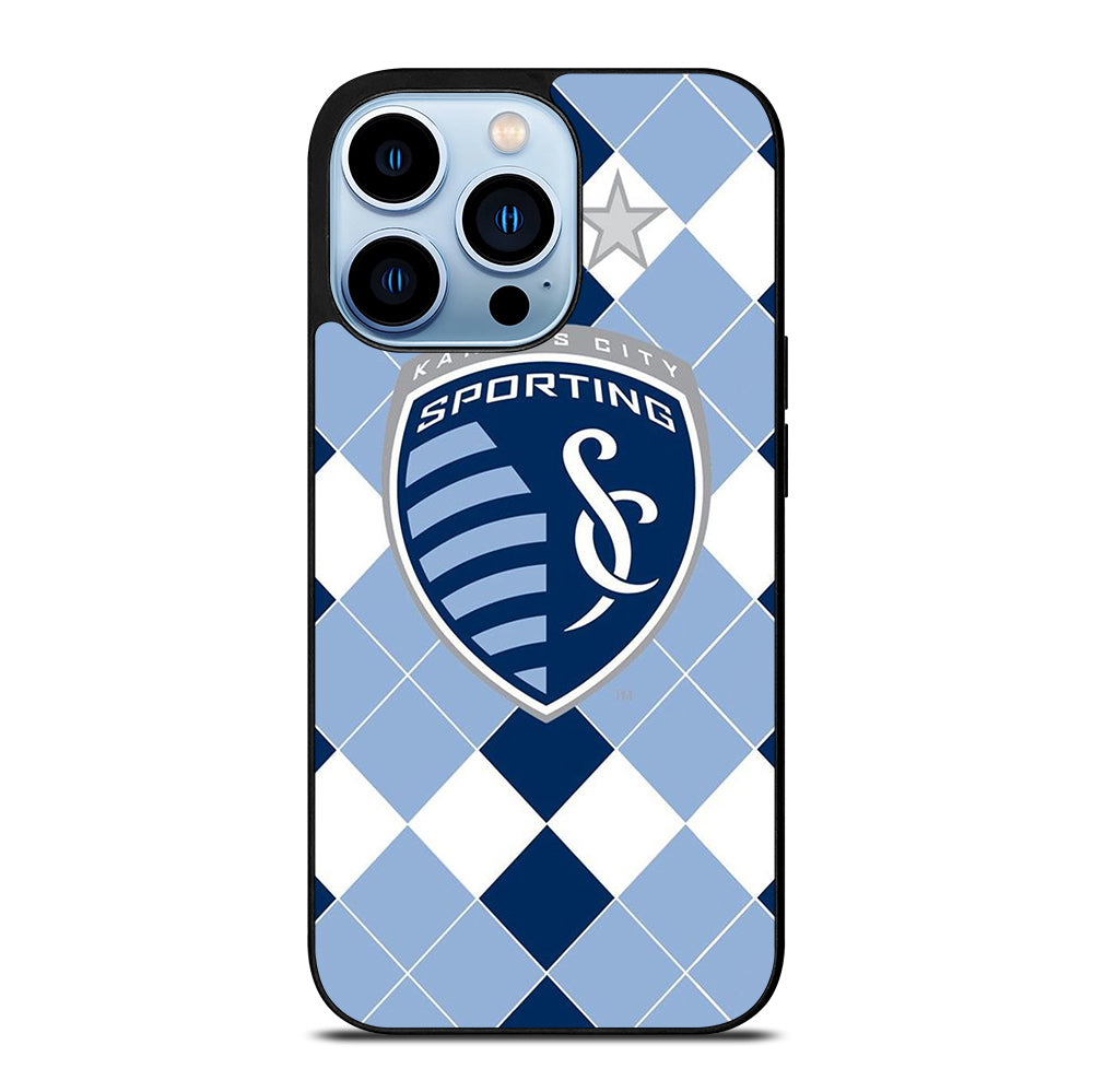 SPORTING KANSAS CITY LOGO FOOTBALL 2 iPhone 13 Pro Max Case Cover