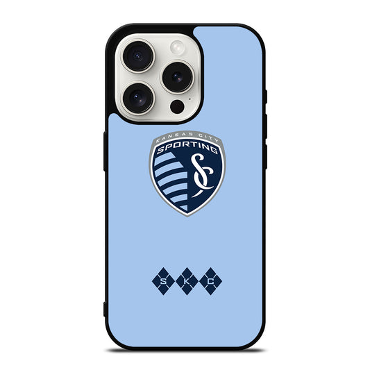 SPORTING KANSAS CITY LOGO iPhone 15 Pro Case Cover