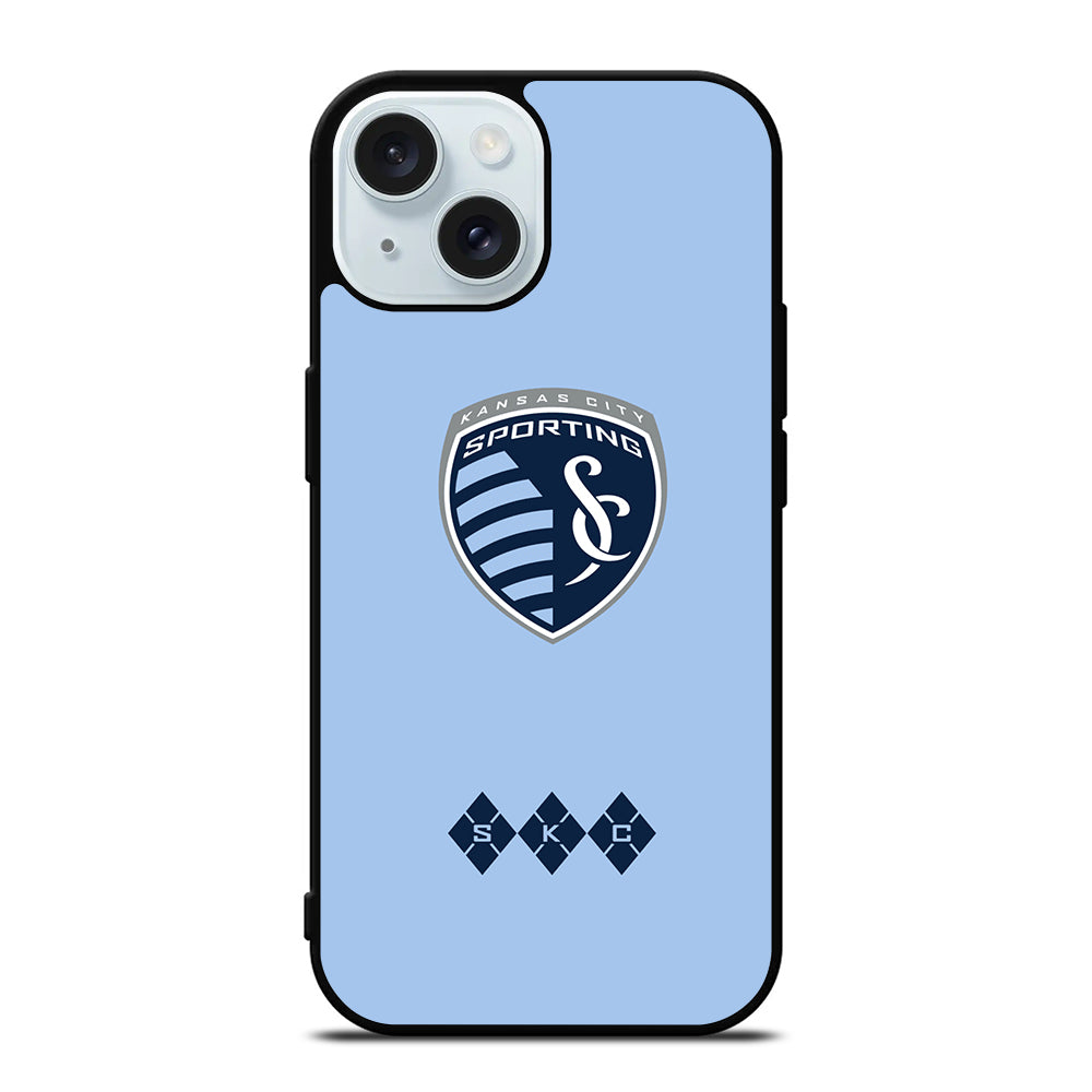 SPORTING KANSAS CITY LOGO iPhone 15 Case Cover