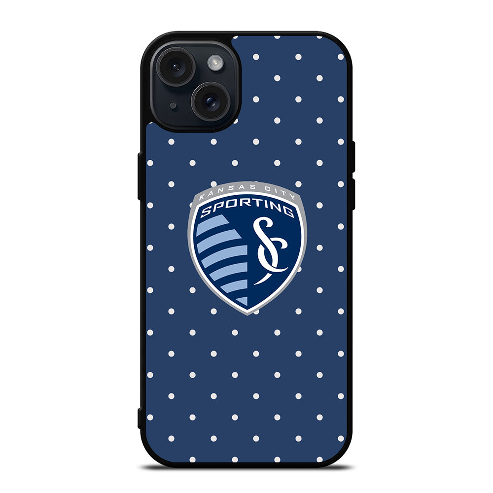 SPORTING KANSAS CITY TEAM LOGO iPhone 15 Plus Case Cover
