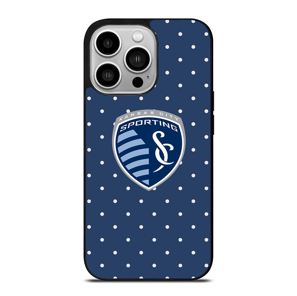 SPORTING KANSAS CITY TEAM LOGO iPhone 14 Pro Case Cover