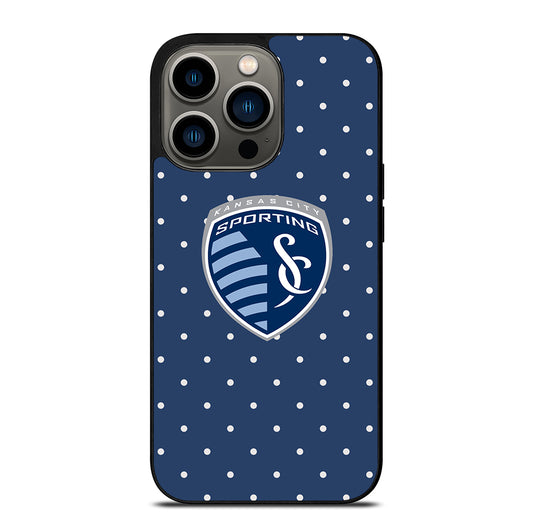 SPORTING KANSAS CITY TEAM LOGO iPhone 13 Pro Case Cover