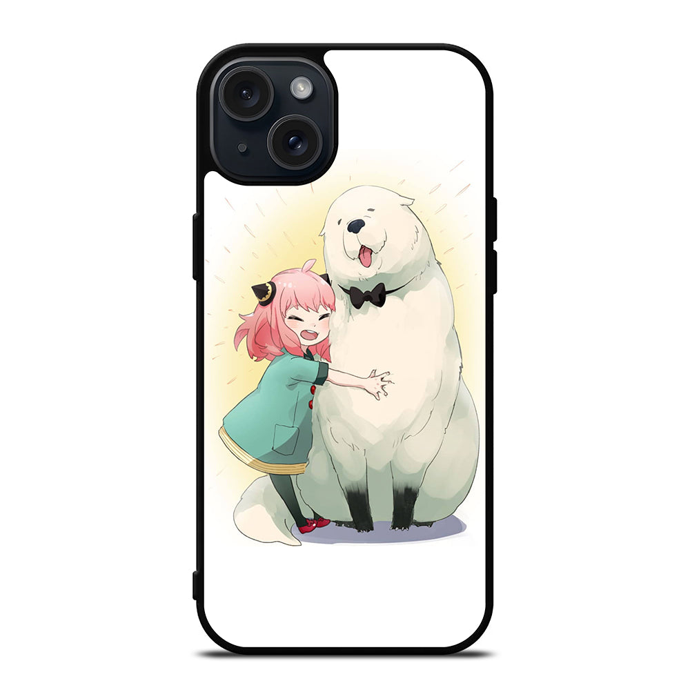 SPY X FAMILY ANYA AND BOND ANIME iPhone 15 Plus Case Cover