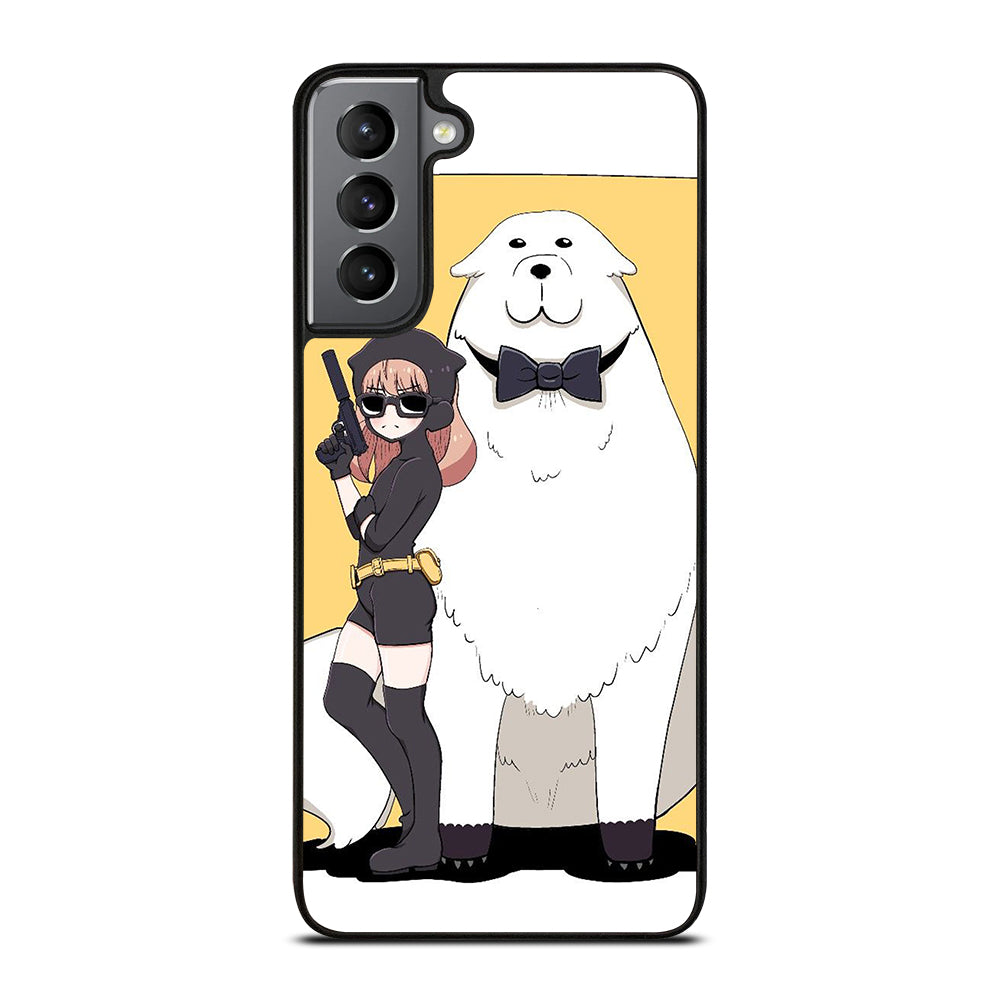 SPY X FAMILY ANYA AND BOND ANIME 2 Samsung Galaxy S21 Plus Case Cover