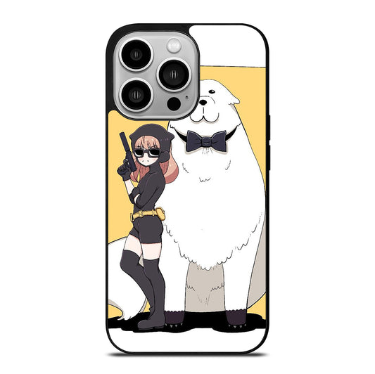 SPY X FAMILY ANYA AND BOND ANIME 2 iPhone 14 Pro Case Cover