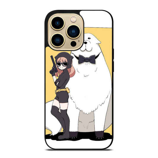SPY X FAMILY ANYA AND BOND ANIME 2 iPhone 14 Pro Max Case Cover