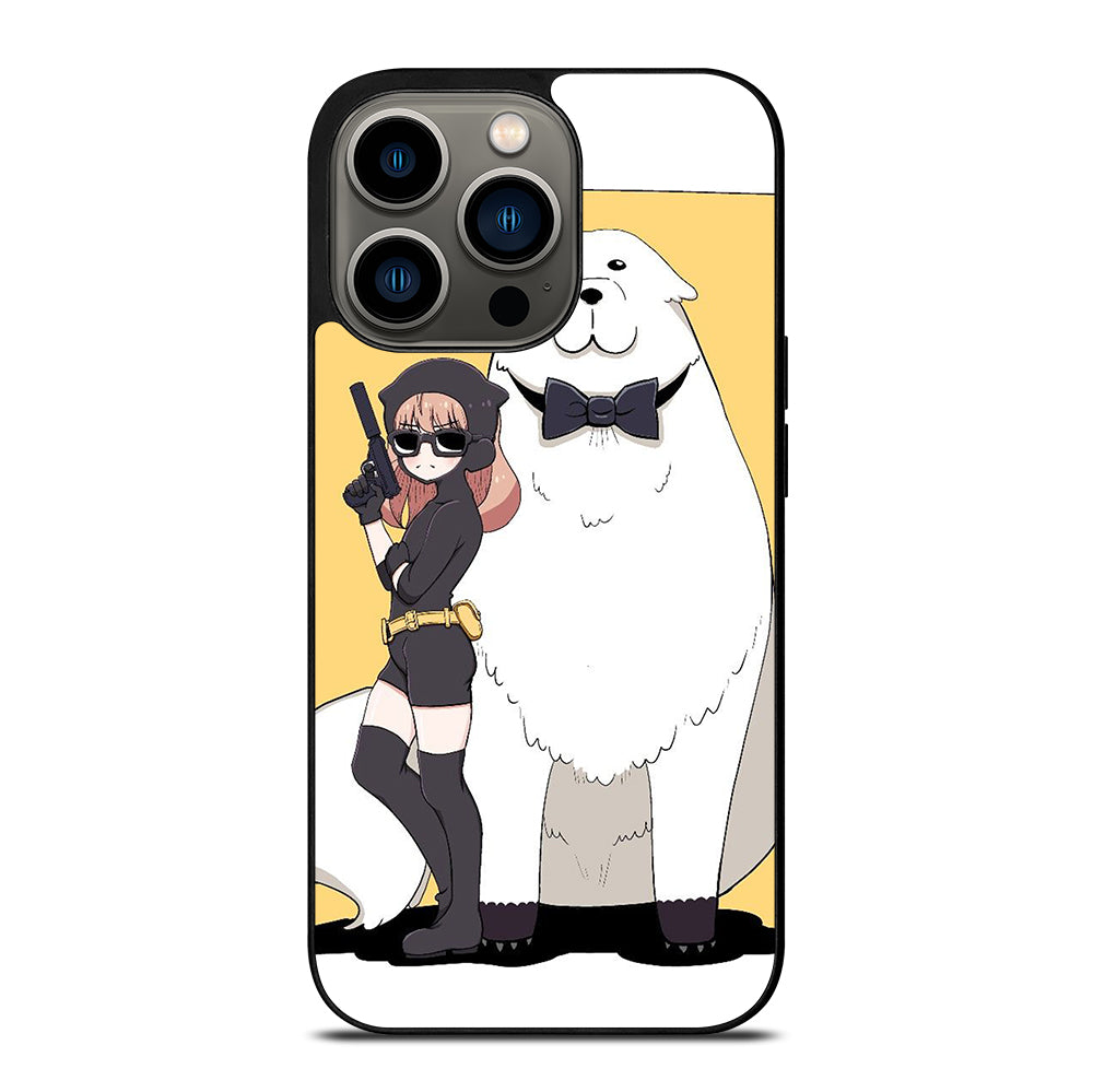 SPY X FAMILY ANYA AND BOND ANIME 2 iPhone 13 Pro Case Cover
