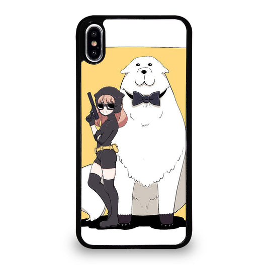 SPY X FAMILY ANYA AND BOND ANIME 2 iPhone XS Max Case Cover