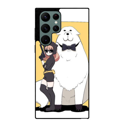SPY X FAMILY ANYA AND BOND ANIME 2 Samsung Galaxy S22 Ultra Case Cover