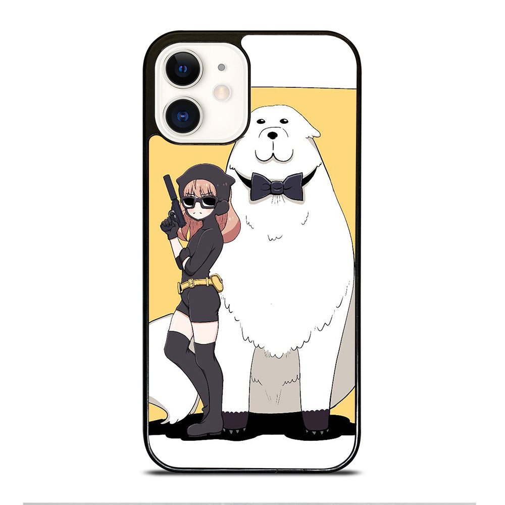 SPY X FAMILY ANYA AND BOND ANIME 2 iPhone 12 Case Cover