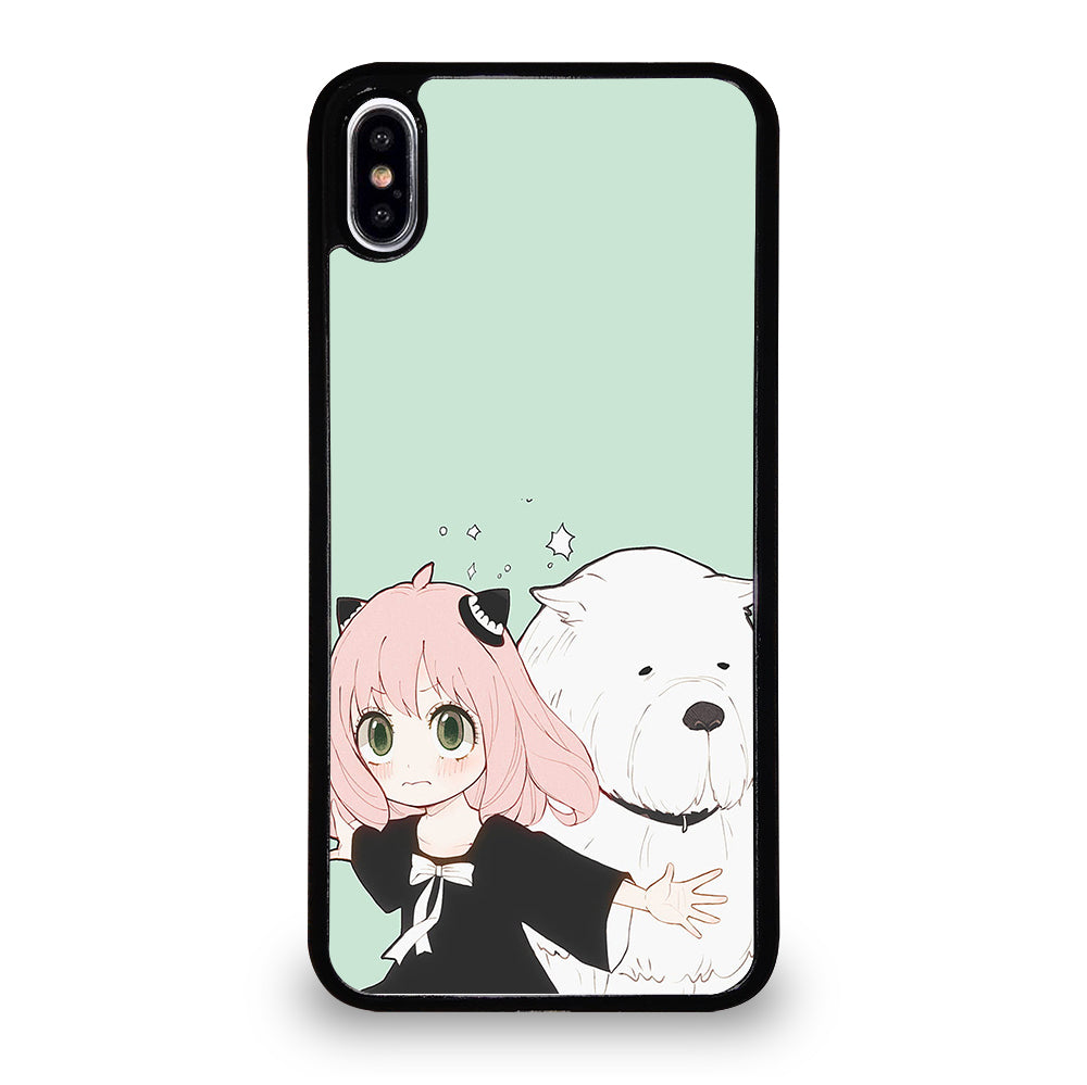 SPY X FAMILY ANYA AND BOND ANIME 3 iPhone XS Max Case Cover