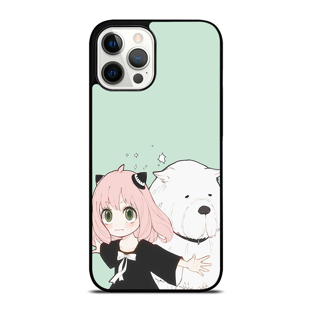 SPY X FAMILY ANYA AND BOND ANIME 3 iPhone 12 Pro Max Case Cover