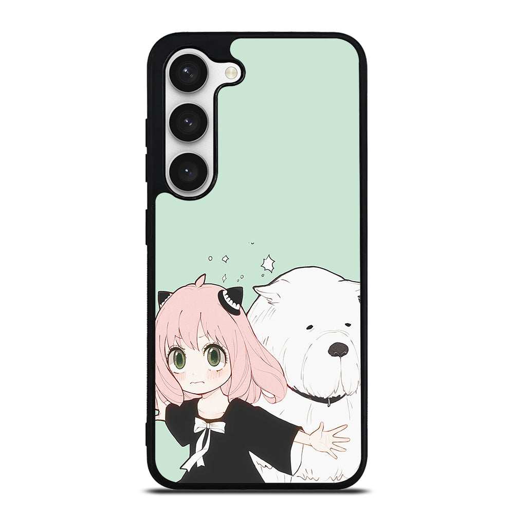 SPY X FAMILY ANYA AND BOND ANIME 3 Samsung Galaxy S23 Case Cover