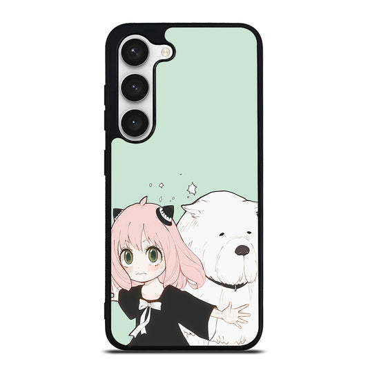 SPY X FAMILY ANYA AND BOND ANIME 3 Samsung Galaxy S23 Case Cover