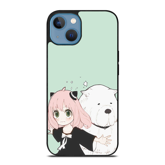 SPY X FAMILY ANYA AND BOND ANIME 3 iPhone 13 Case Cover