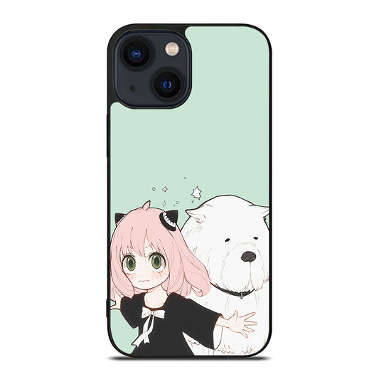 SPY X FAMILY ANYA AND BOND ANIME 3 iPhone 14 Plus Case Cover