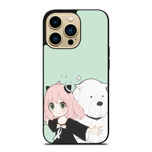 SPY X FAMILY ANYA AND BOND ANIME 3 iPhone 14 Pro Max Case Cover