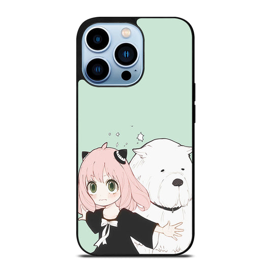 SPY X FAMILY ANYA AND BOND ANIME 3 iPhone 13 Pro Max Case Cover