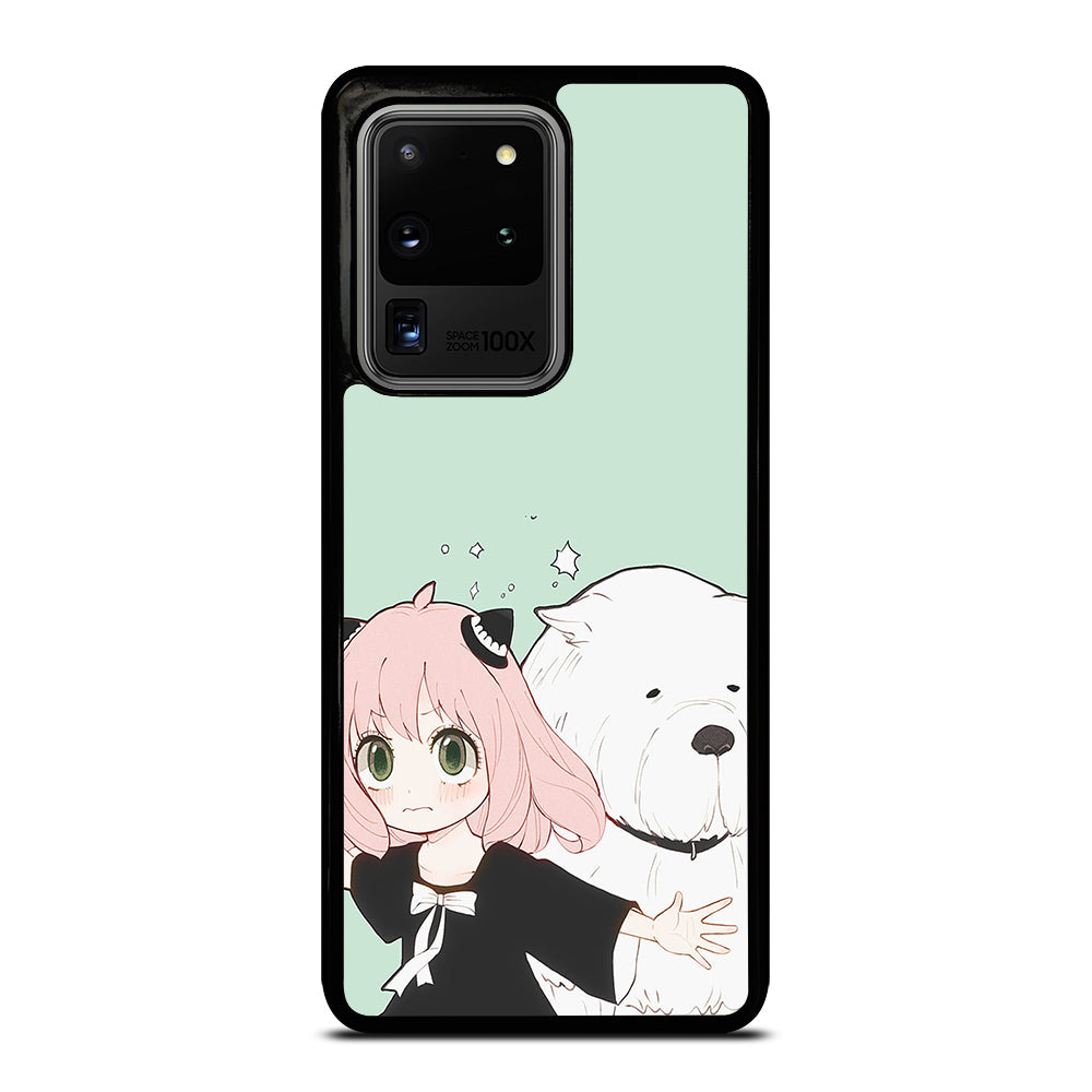 SPY X FAMILY ANYA AND BOND ANIME 3 Samsung Galaxy S20 Ultra Case Cover