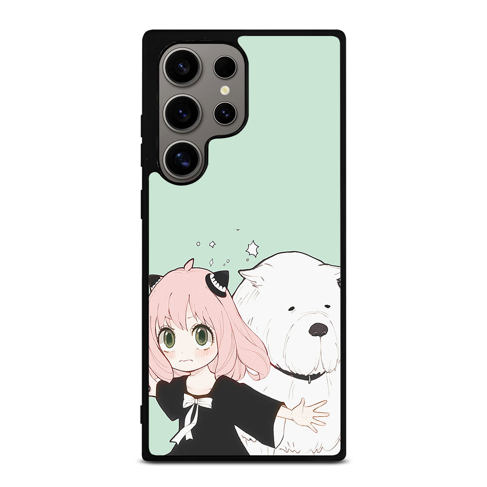 SPY X FAMILY ANYA AND BOND ANIME 3 Samsung Galaxy S24 Ultra Case Cover
