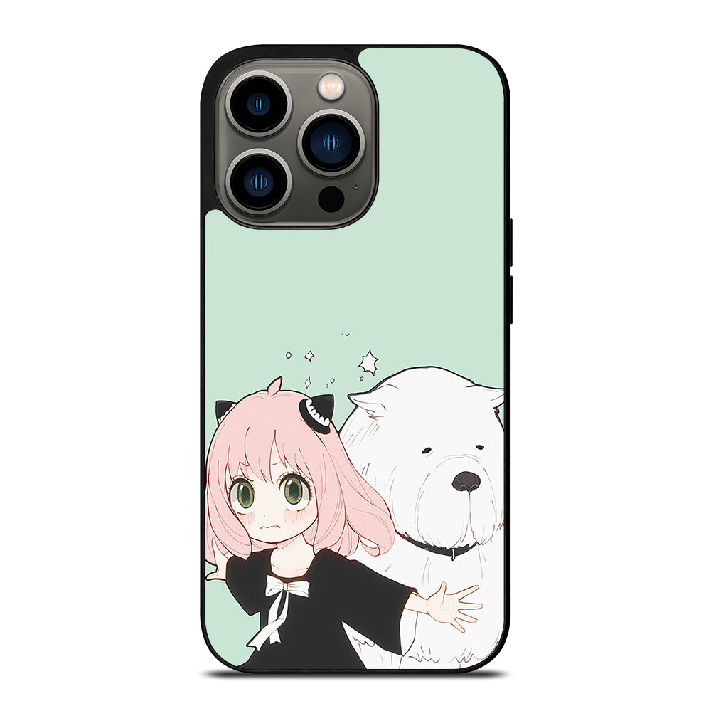 SPY X FAMILY ANYA AND BOND ANIME 3 iPhone 13 Pro Case Cover