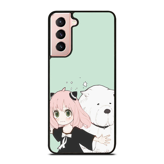 SPY X FAMILY ANYA AND BOND ANIME 3 Samsung Galaxy S21 Case Cover