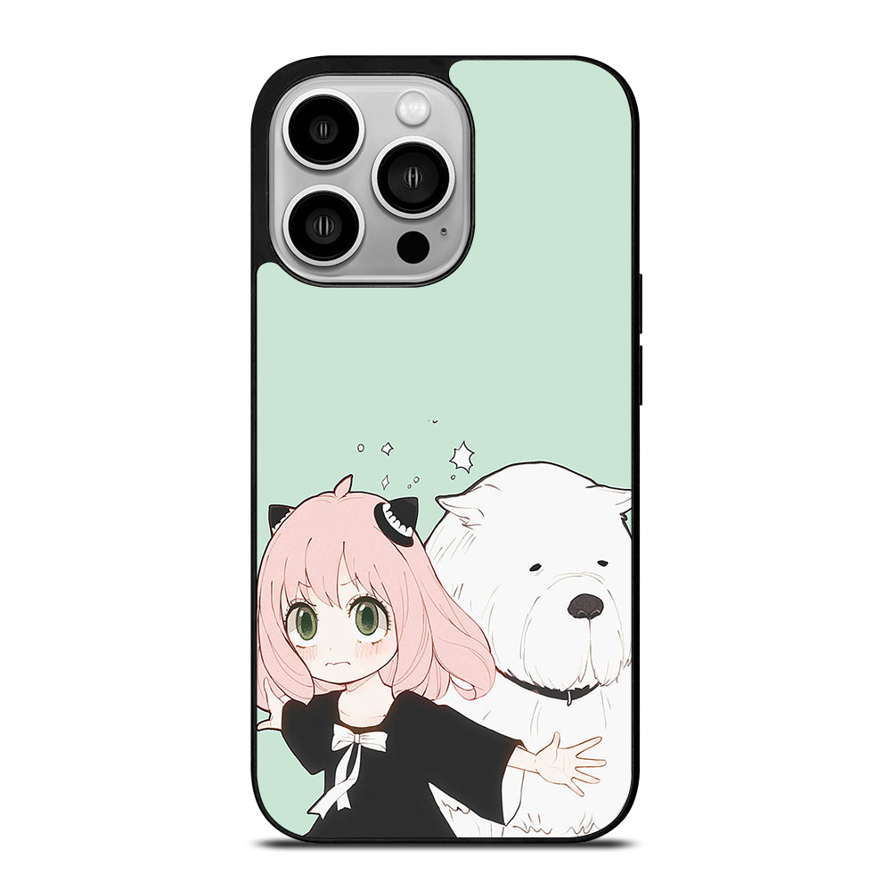 SPY X FAMILY ANYA AND BOND ANIME 3 iPhone 14 Pro Case Cover