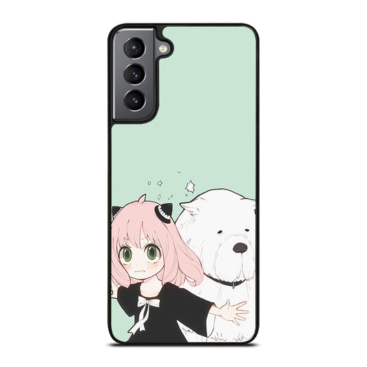 SPY X FAMILY ANYA AND BOND ANIME 3 Samsung Galaxy S21 Plus Case Cover
