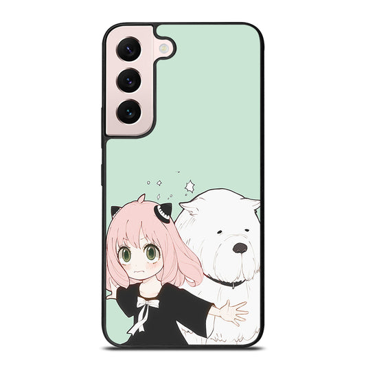 SPY X FAMILY ANYA AND BOND ANIME 3 Samsung Galaxy S22 Plus Case Cover