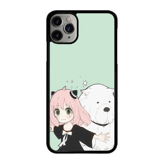 SPY X FAMILY ANYA AND BOND ANIME 3 iPhone 11 Pro Max Case Cover