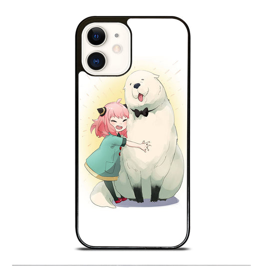 SPY X FAMILY ANYA AND BOND ANIME iPhone 12 Case Cover