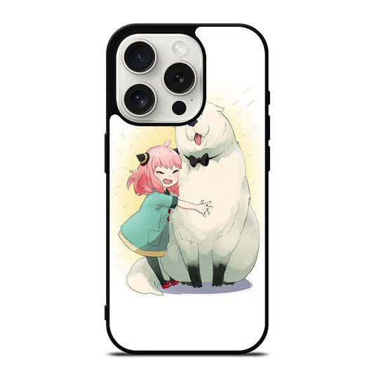 SPY X FAMILY ANYA AND BOND ANIME iPhone 15 Pro Case Cover