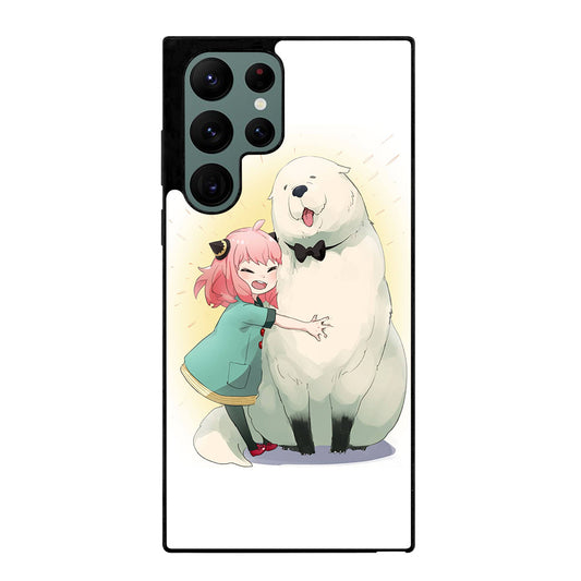 SPY X FAMILY ANYA AND BOND ANIME Samsung Galaxy S22 Ultra Case Cover