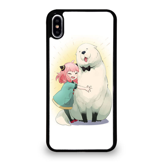 SPY X FAMILY ANYA AND BOND ANIME iPhone XS Max Case Cover