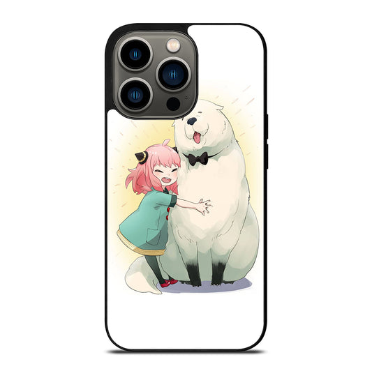 SPY X FAMILY ANYA AND BOND ANIME iPhone 13 Pro Case Cover