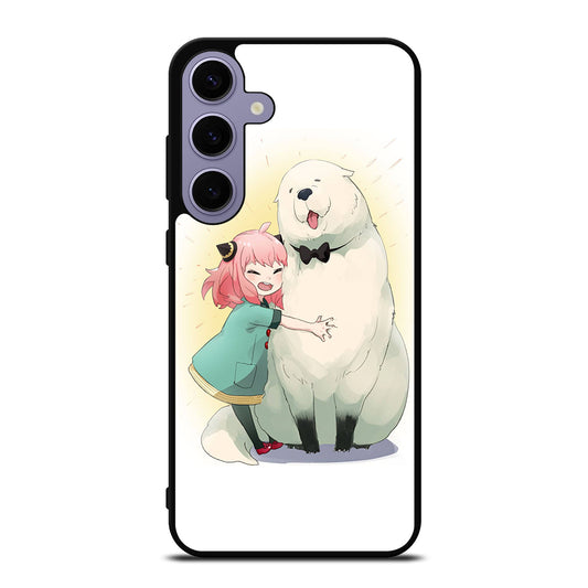 SPY X FAMILY ANYA AND BOND ANIME Samsung Galaxy S24 Plus Case Cover