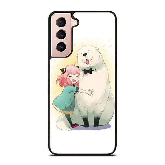 SPY X FAMILY ANYA AND BOND ANIME Samsung Galaxy S21 Case Cover