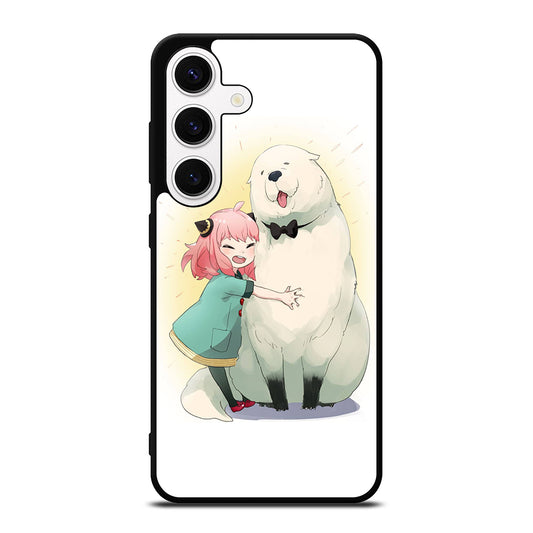 SPY X FAMILY ANYA AND BOND ANIME Samsung Galaxy S24 Case Cover