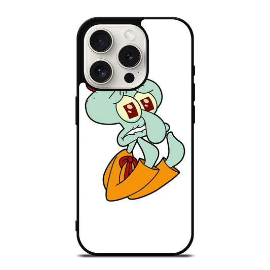 SQUIDWARD CARTOON iPhone 15 Pro Case Cover