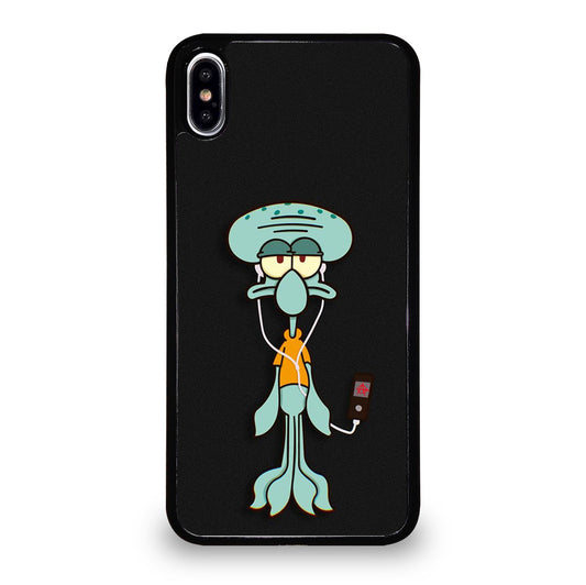 SQUIDWARD CARTOON 2 iPhone XS Max Case Cover